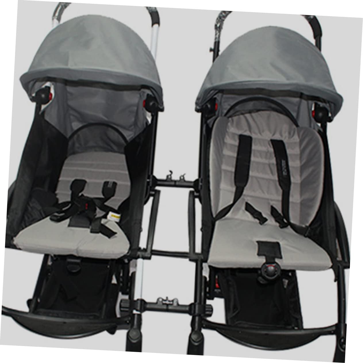 BESTonZON Quality Iron Plastic Stroller Connector Adjustable for Two Identical Strollers