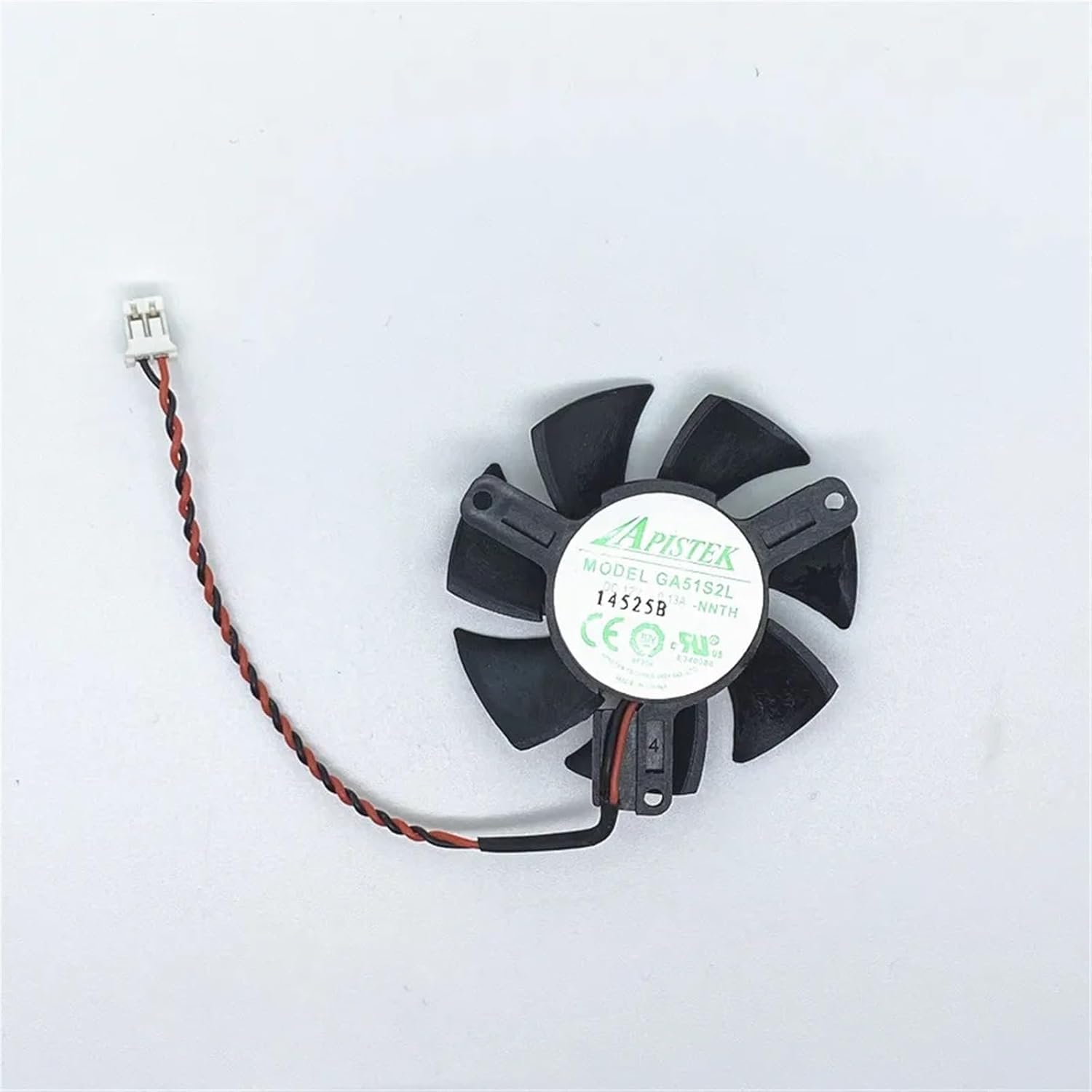 GA51S2L 45MM 47MM Graphics Card for Fan Blade Ultra Quiet 45MM Diameter 39mm Hole Pitch 12V 2pin