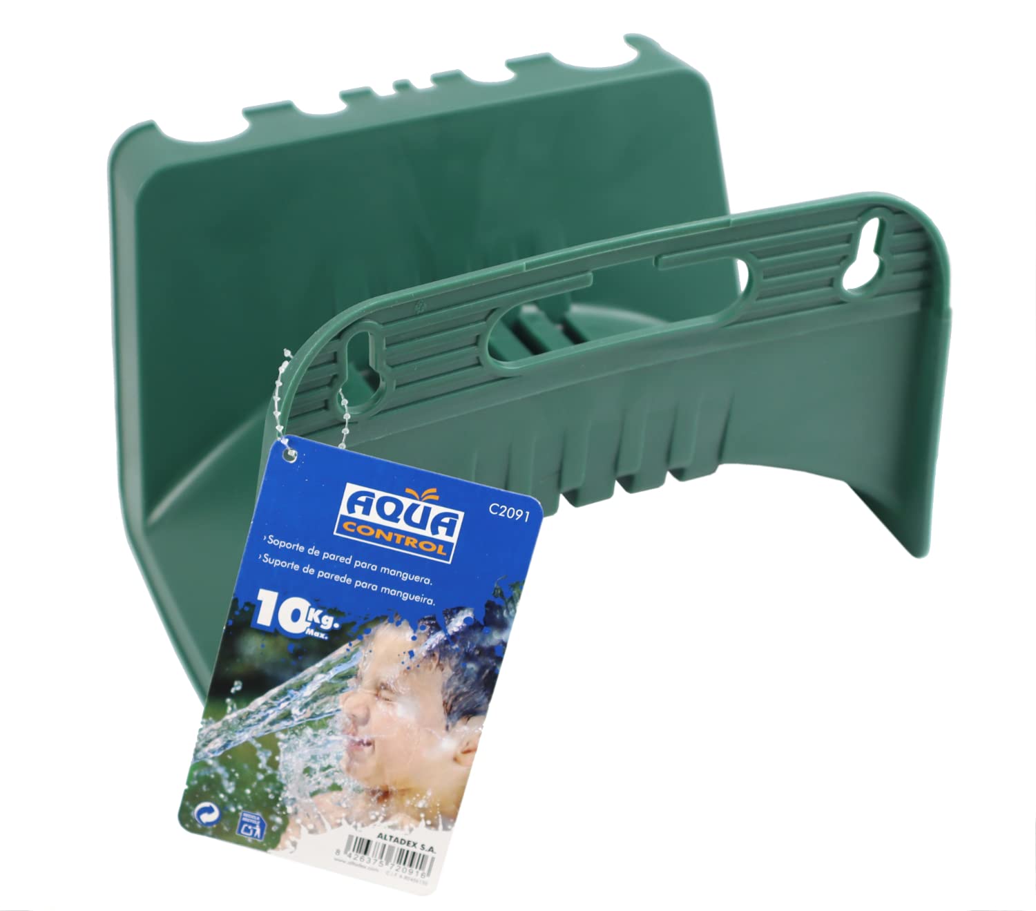 Aqua Control C2091 uchwyt do węża 10 kg, zielony, 15 x 22 x 14 cm