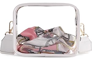 Juoxeepy Clear Square Purse