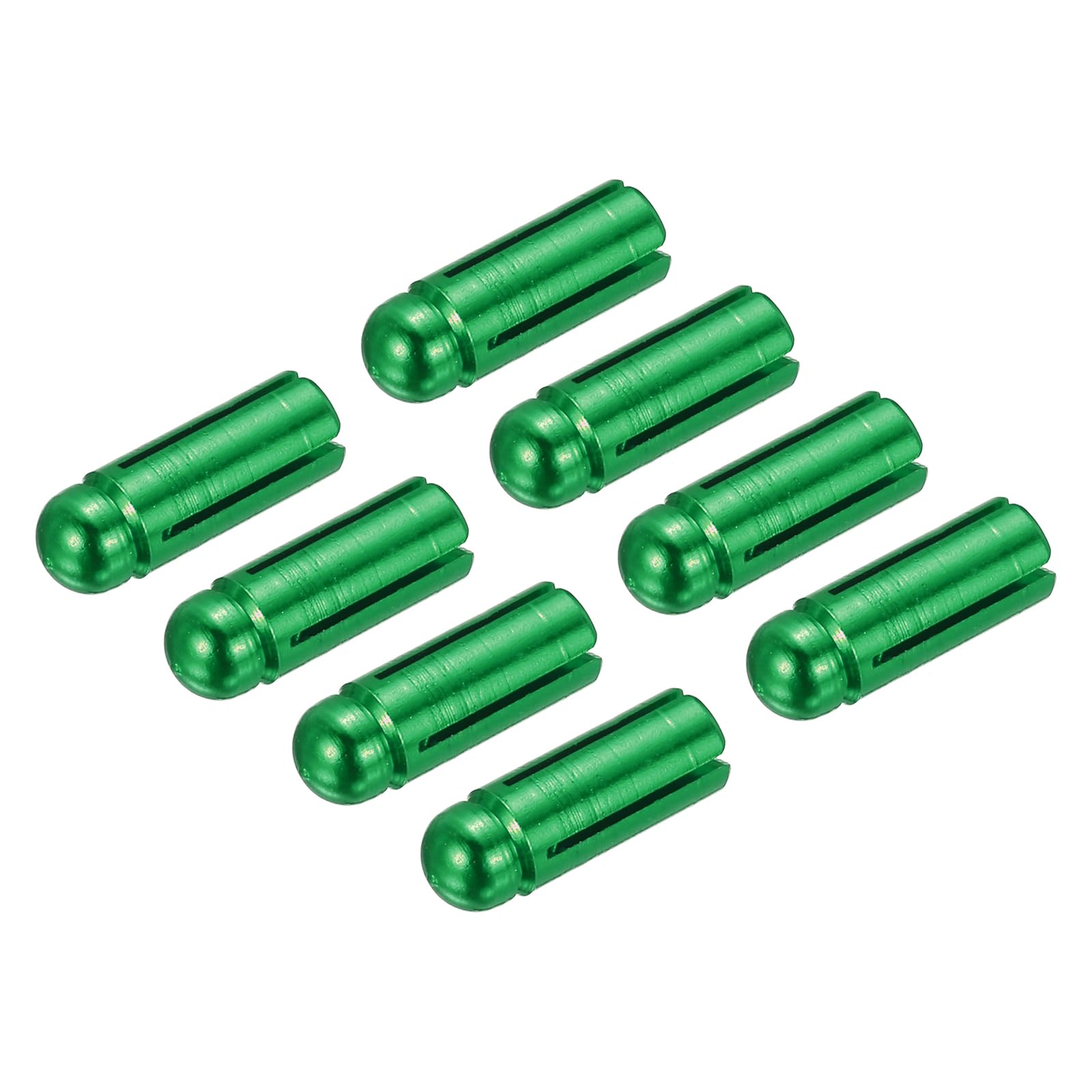 PATIKIL Dart Flight Protectors, 8 Pack Aluminum Alloy Dart Wing Savers Fixed 90 Degrees Professional Competition Dart Accessories, Green