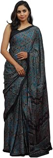 Women's Modal Saree With Blouse Piece