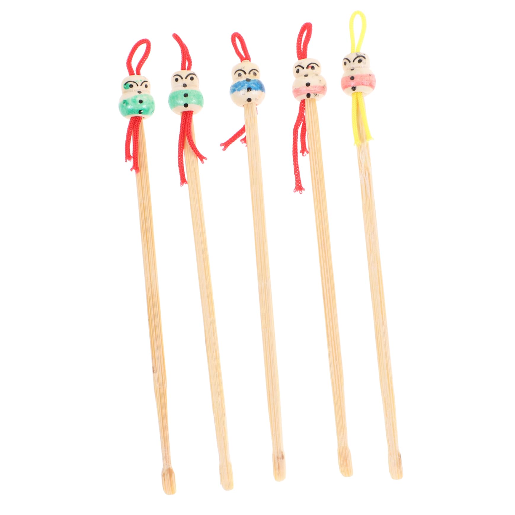 5Pcs Ear Cleaners Cute Doll Head Earpicks for Easy Ear Wax Removal Ear Cleaning Tools and Earpicks for