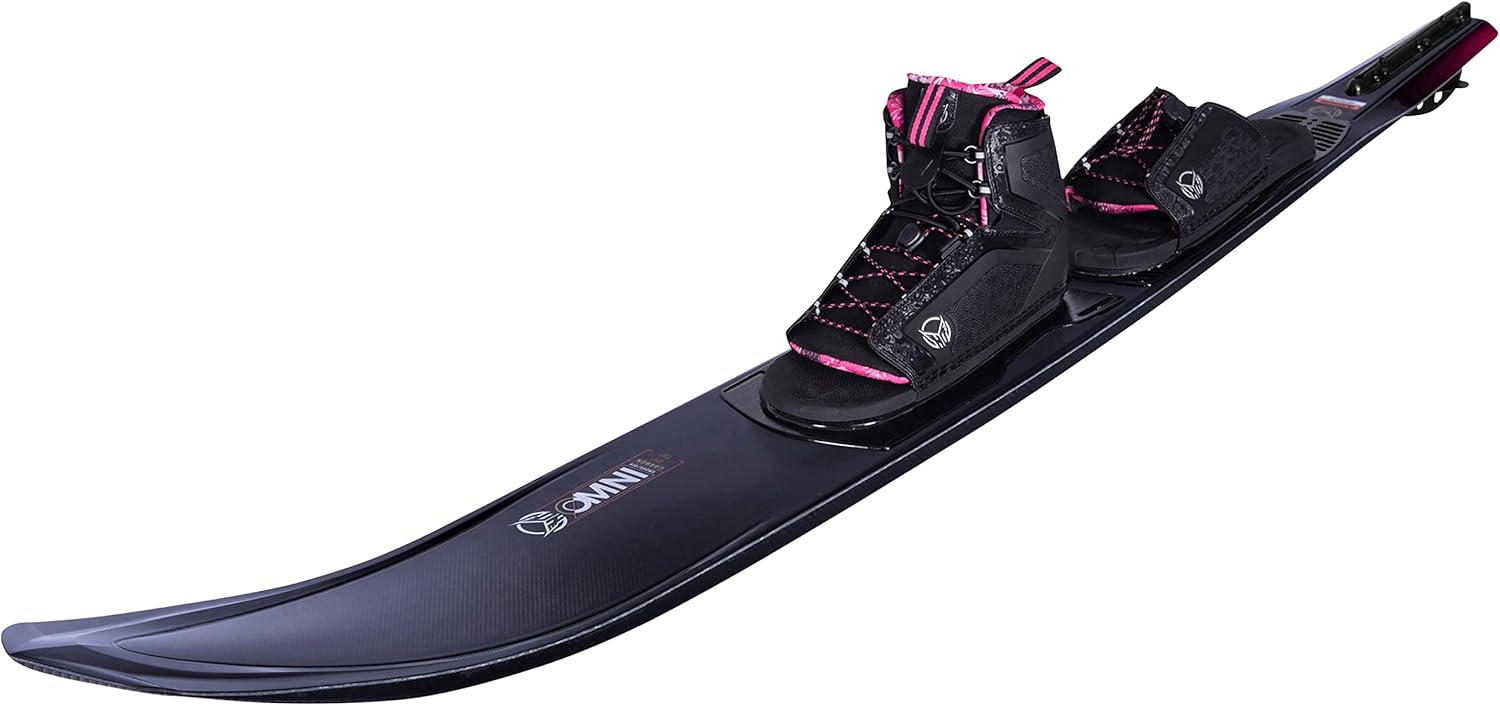 HO Carbon Omni Womens Slalom Waterski 65 W/Stance/Art Bindings (8.5-12.5)
