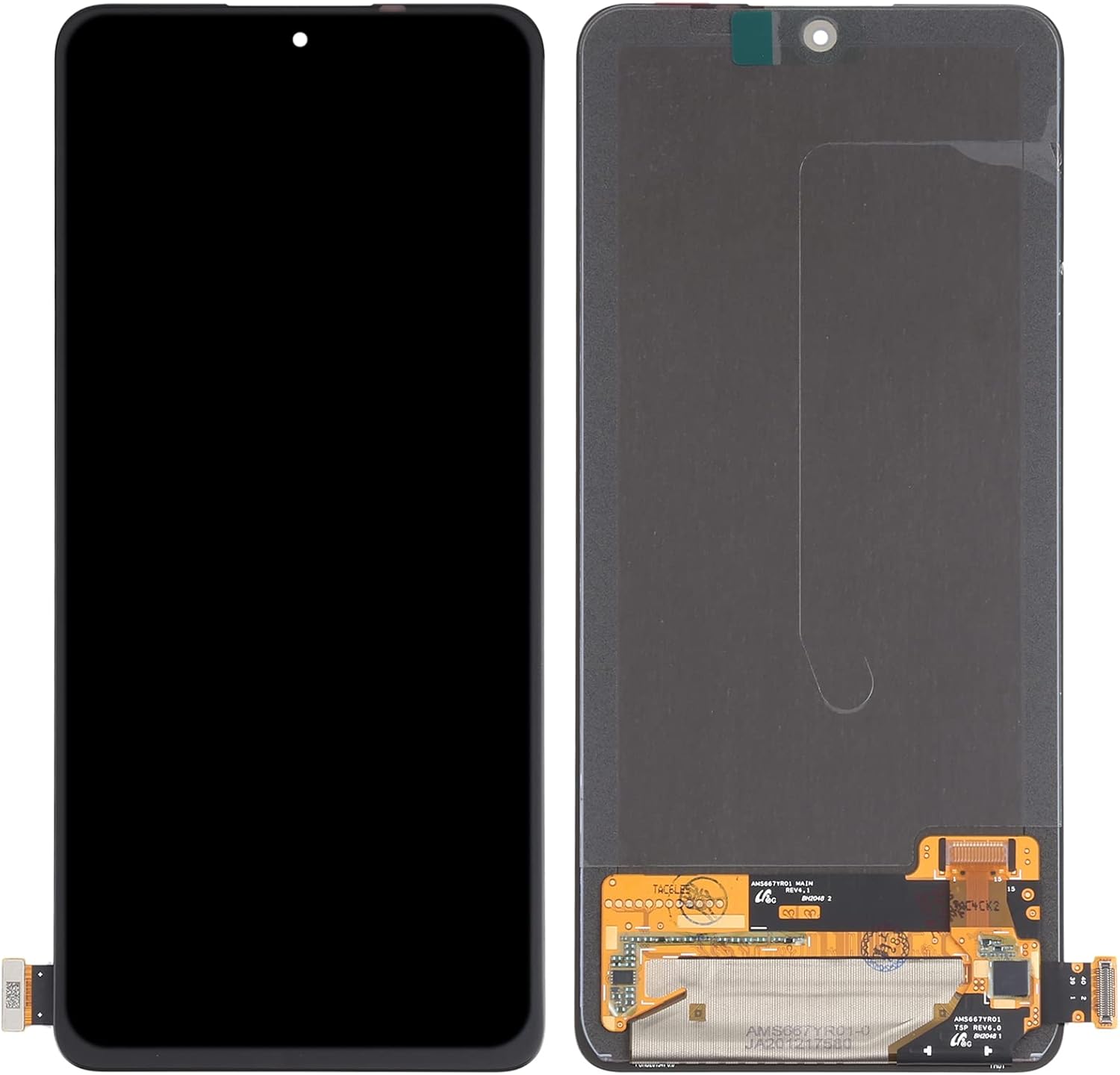 AMOLED Material LCD Screen and Digitizer Full Assembly for Xiaomi Poco X4 Pro 5G