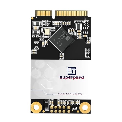 Superpard mSATA SSD 2TB SATA III 6GB/s Mini SATA Internal Solid State Drive, 3D NAND, Compatible with Legacy Laptops & Industrial PCs
