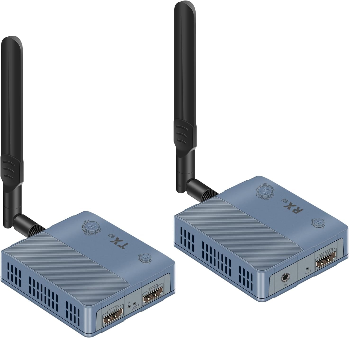 4K Wireless HDMI Transmitter and Receiver | 30HZ/2K@60HZ/1080P@60HZ, 2.4G/5.8G Dual Band, Plug & Play, STB, PC, CCTV to TV, Monitor, Projector, Remote-picture-28