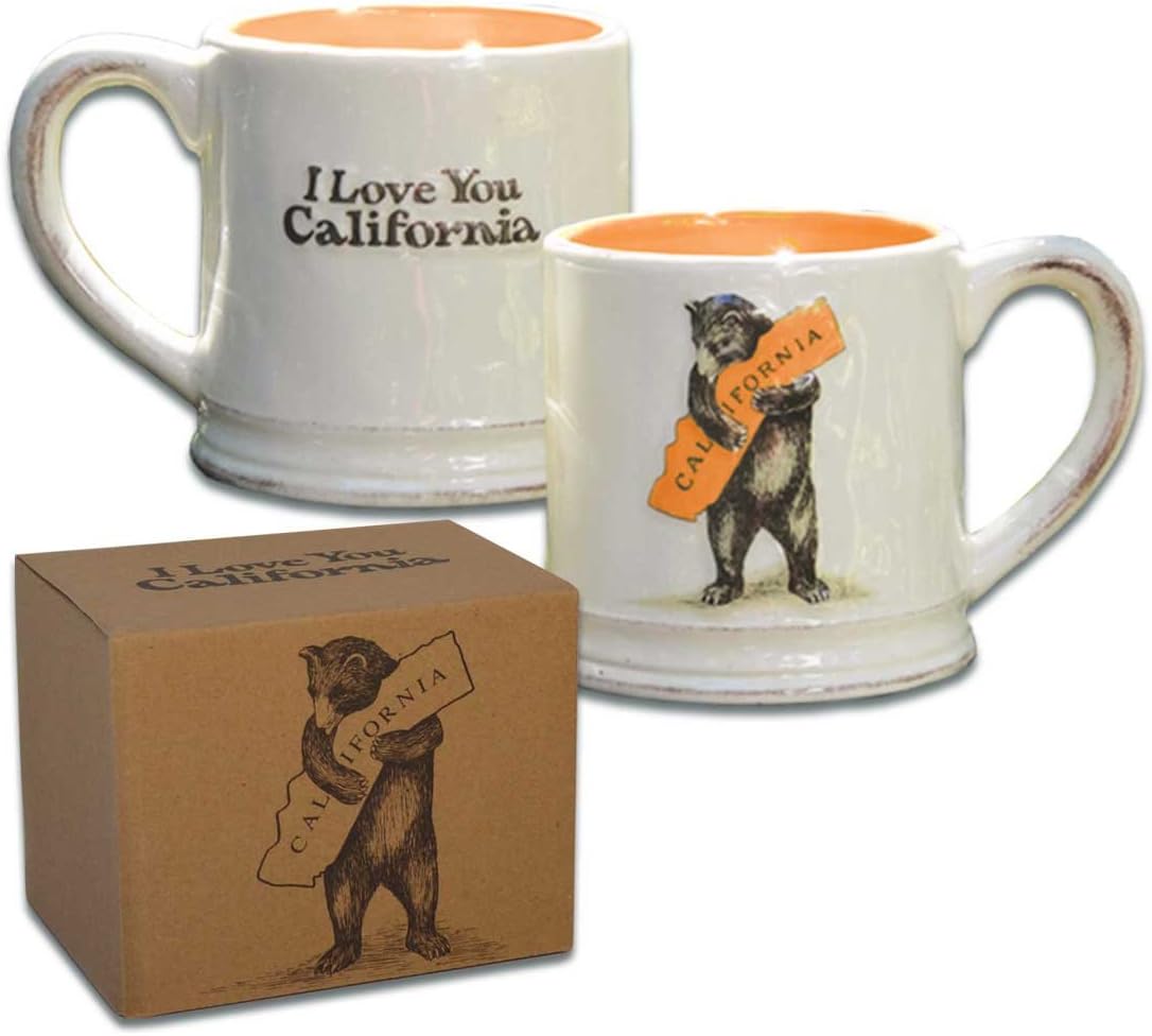 SF Mercantile California Bear Hug Ceramic Mug
