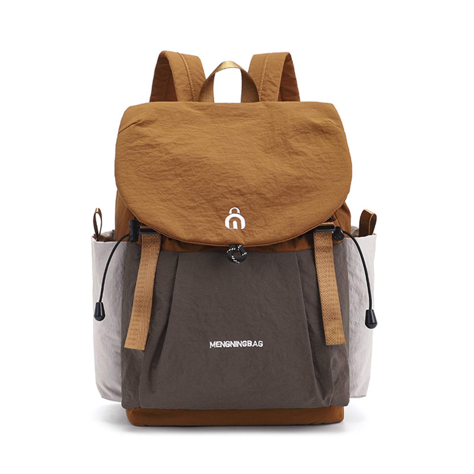 DEERWORD Donna Borse a Zaino Borsa a Zainetto Elegante Tracolla Zaini Firmate Marca Zainetti Antifurto Canvas 82122 1 pz Cachi