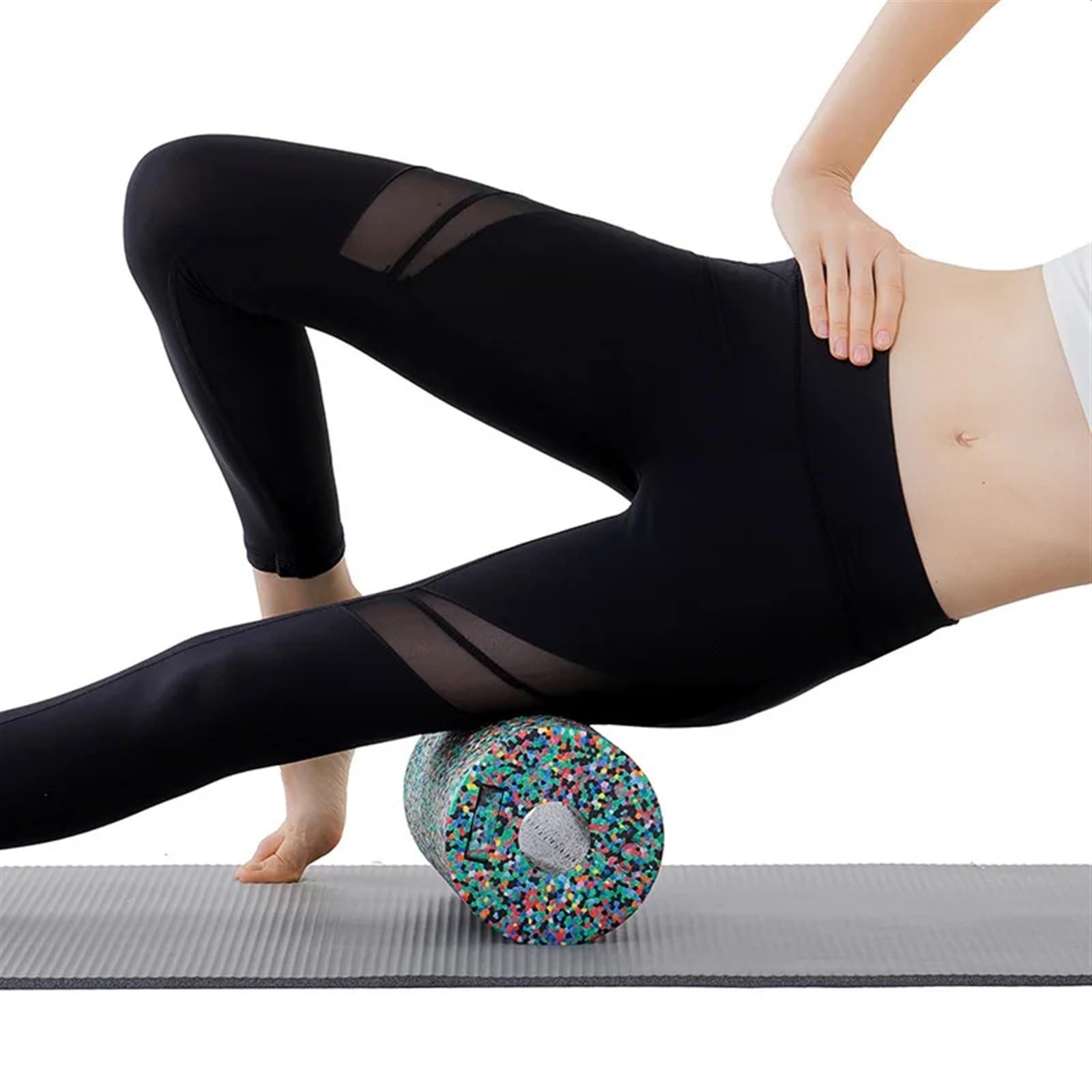 Rullo for Massaggio in Schiuma Rullo for Yoga ad Alta densità Colonna for Yoga Terapia Fisica for alleviare Il Dolore Attrezzature for Il Fitness Foam Roller(Camouflage A)