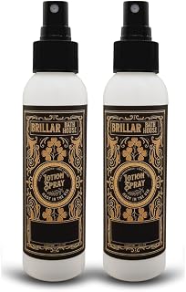 Brillar Bath House Cherry Vanilla Dr Black Scented Shimmering Sprayable Lotion, 4 Oz (2 Pack)