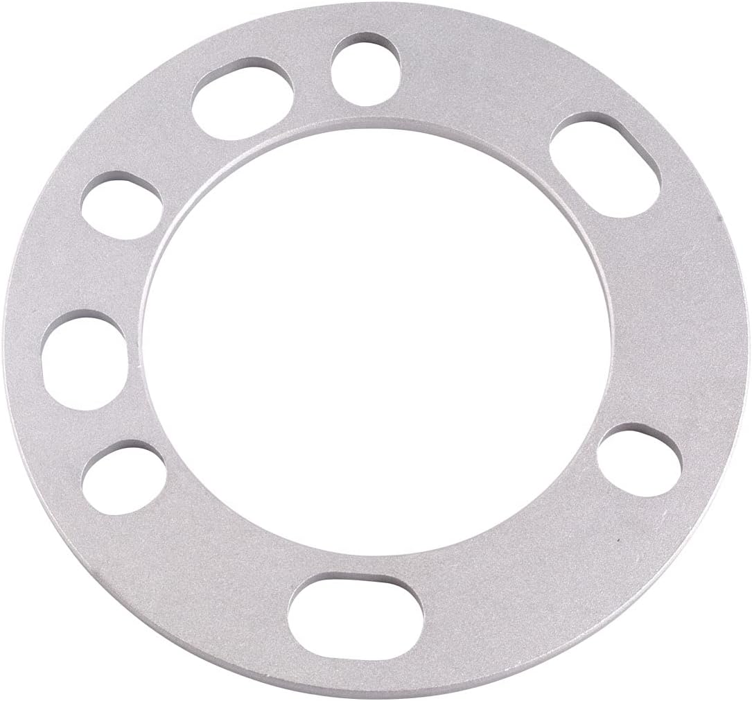 DCVAMOUS 4PC 5x5.5 6x5.5 5x139.7 6x139.7 Universal Wheel Spacers 1/4" (6mm) Compatible with Toyota-Chevy 6 Lug & Dodge-Ford 5 Lug Rims for 75-96 F150 | 94-22 RAM1500 | 98-22 Silverado Sierra 1500