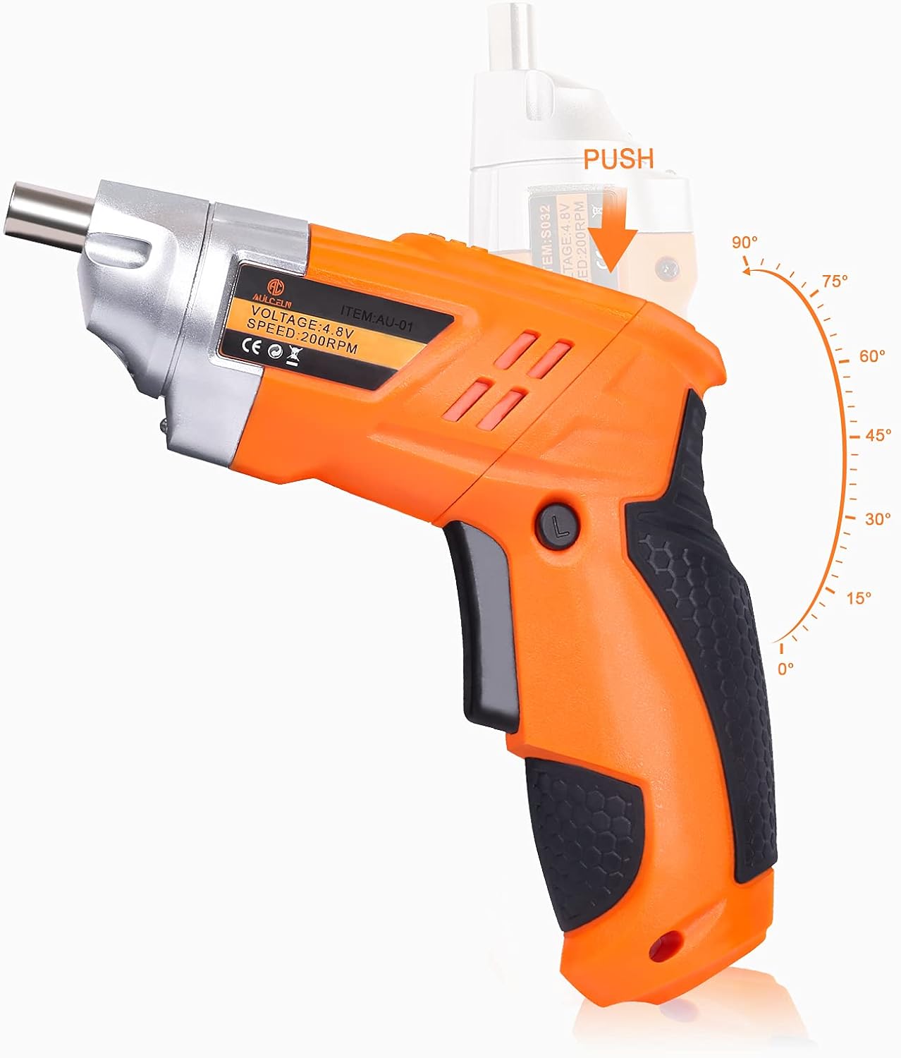 Electric Screwdriver Rechargeable, Cordless Screwdriver Set 4.8V Lithium Ion Power Screw Guns With 32 pcs Bits, LED Light for Home DIY, Power & Hand tools : Tools & Home Improvement