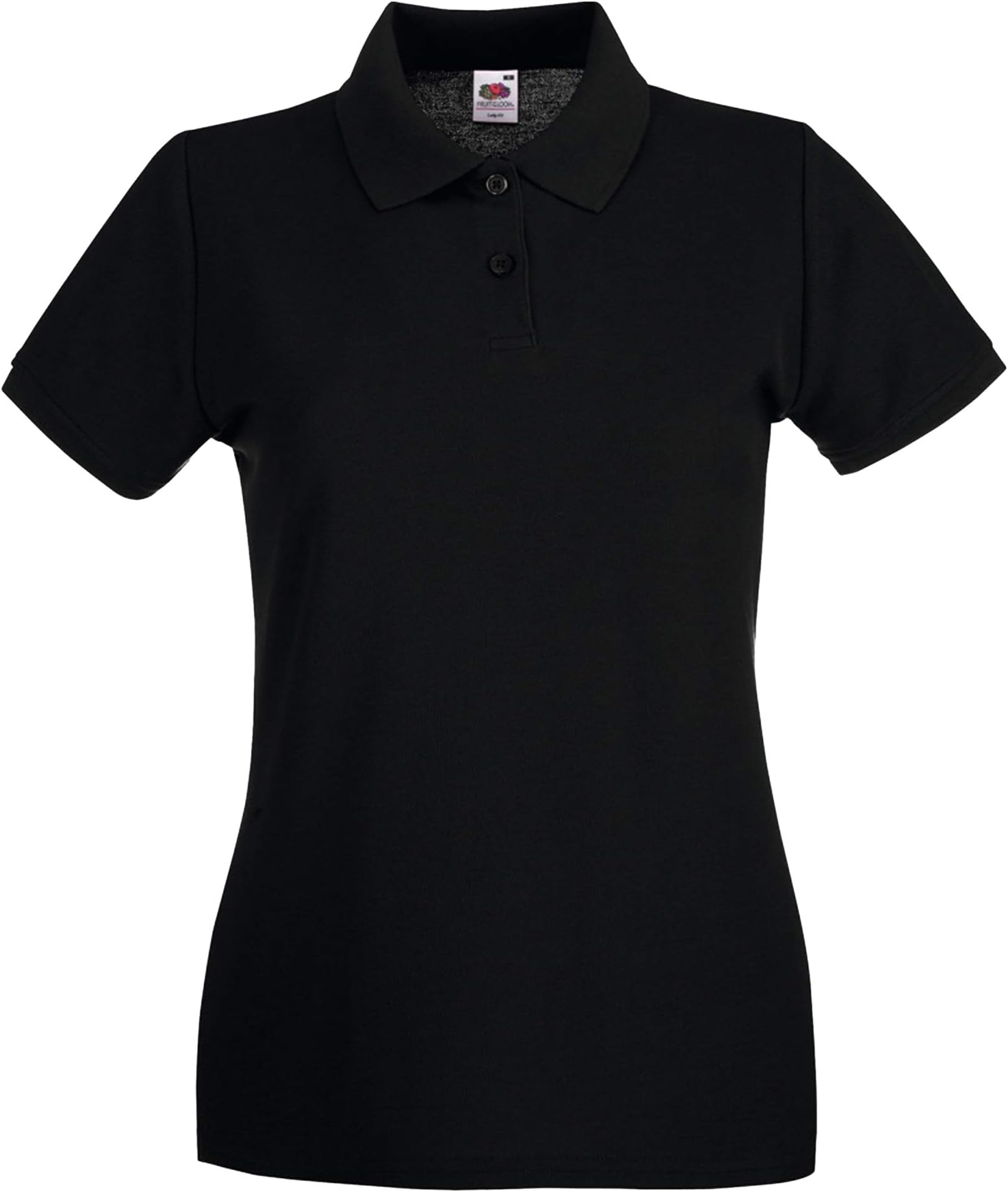 Fruit of the Loom Ladies Lady-Fit Short Sleeve Polo Shirt