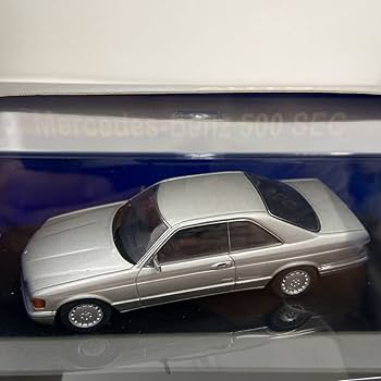 Amazon | AUTOart 1/43 Mercedes Benz 500SEC W126 coupe silver