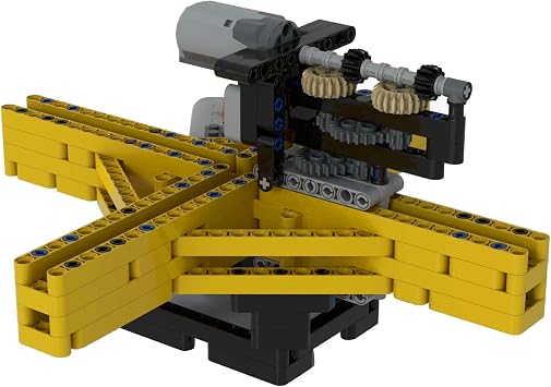 Engine Building Block Kit, 347PCS+ Genuine Authorization Archimedes Trammel of Archimedes - Do Nothing Machine Motorized Small Particles Building Blocks Set Model