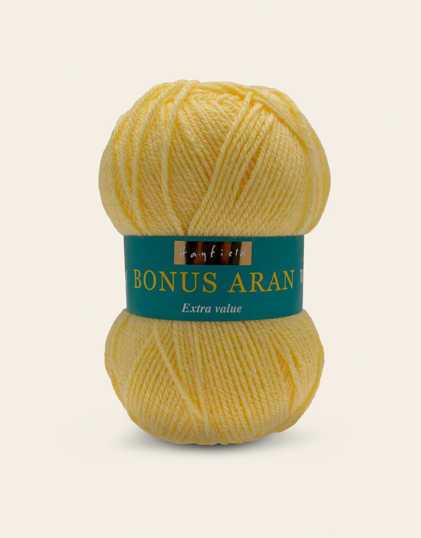 Sirdar Hayfield Bonus Aran, Primrose (957), 100g