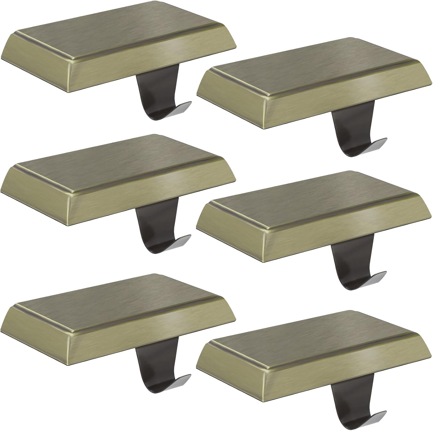 TWOWYHI 6Pieces Christmas Stocking Holders Set DIY Stocking