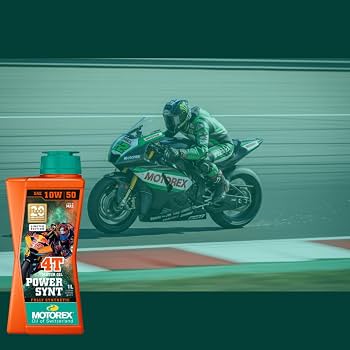 Amazon.com: MOTOREX Power Synt 4T Motoröl Öl 10W50 JASO MA2 API SN