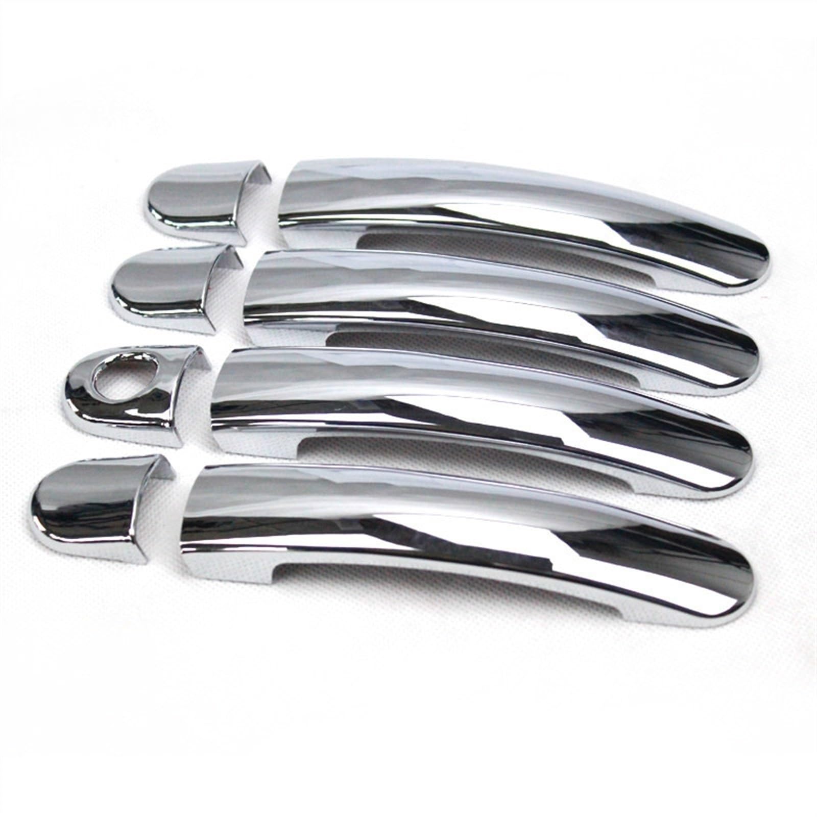 Cubiertas cromadas de manijas para VW Tiguan MK1: protección elegante 8
