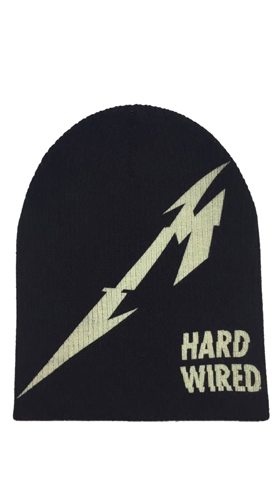 Metallica Black Beanie Hat Hardwired To Self Destruct Official Slouch One Size
