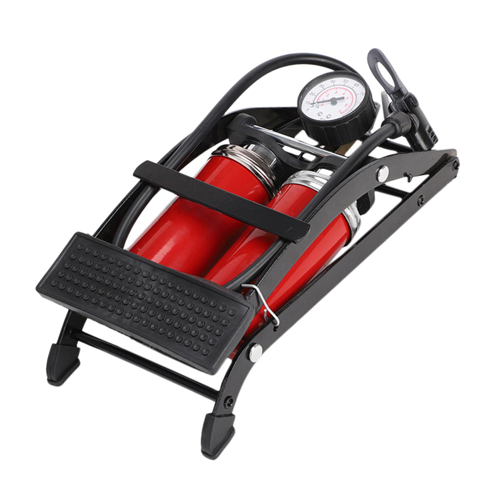 TOYANDONA Fußpumpe tragbare Luft Inflator Luftdruck der Pedale Pedalluftpumpe Fahrrad Luftdruck