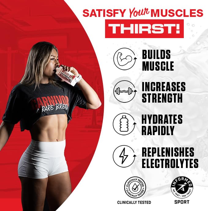 MuscleMeds Carnivor Hydration RTD 30g Proteína 16.9 Fl Oz miniatura 4