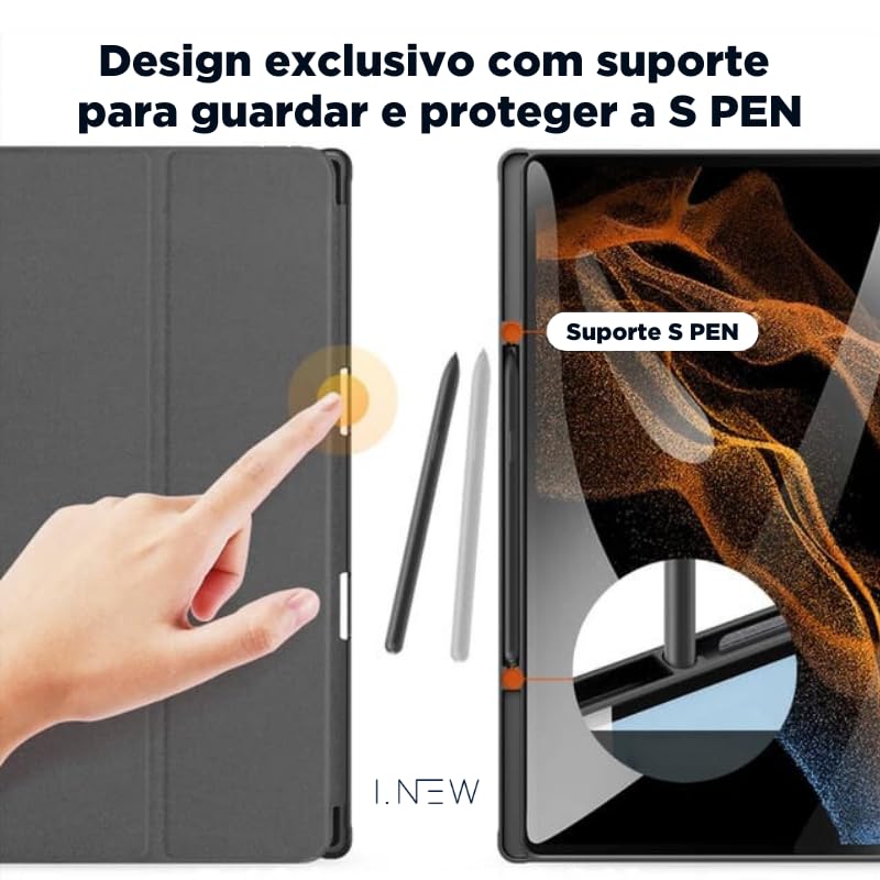 Capa Case PREMIUM Anti Impacto com suporte para S Pen compatível