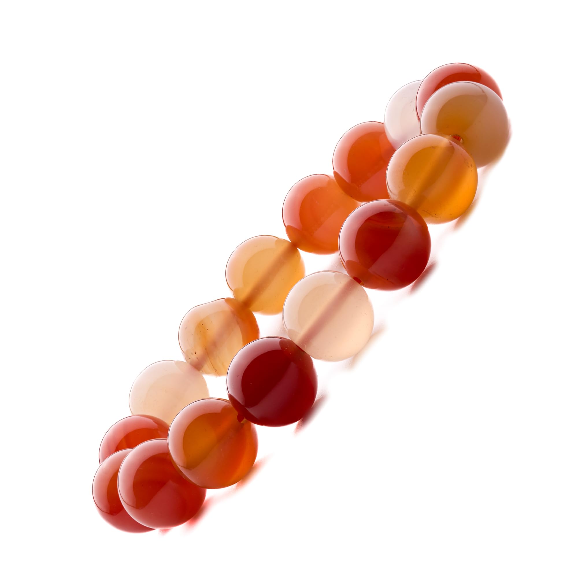 Plus Value Natural Red Carnelian Bracelet Reiki Chakra Crystals Healing Products for Men Women Boys and Girls (12mm Beads) (B083P1495C) Amazon Price History, Amazon Price Tracker