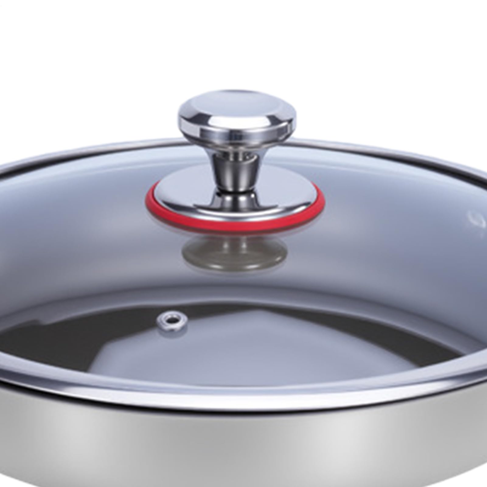 Sartén de Titanio Accesorios de Cocina Antiadherentes | Cacerola Para Guisos De Cocina Para Cocineros Principiantes Familias Preparar Comidas Huevos Tortillas Carnes Camping Viajes