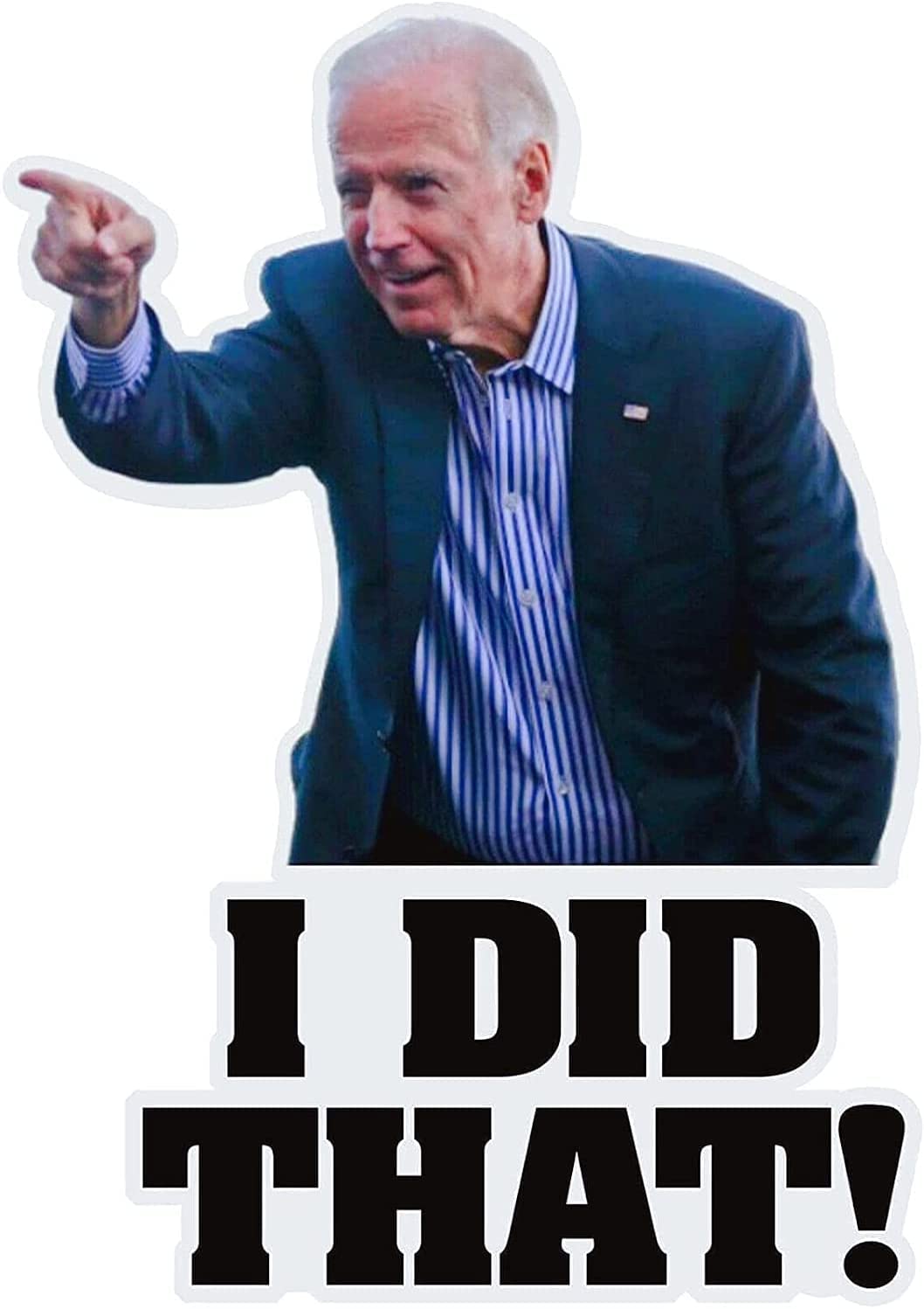 100Pcs I Did That Biden Stickers, Funny Sticker, That's All Me I Did That Decal Funny Decal Sticker Humor