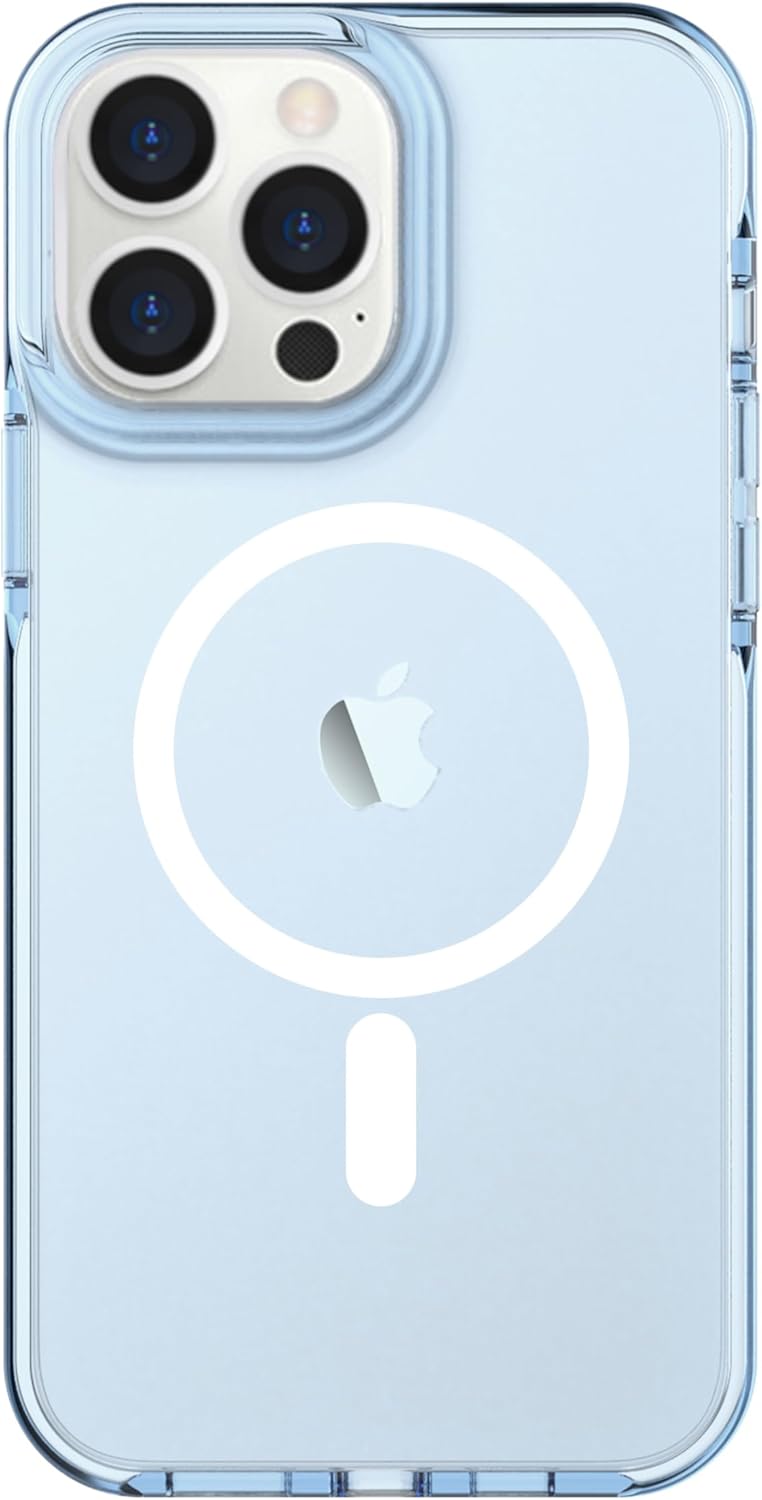 ArtsEvo Magnetic Designed for iPhone 15 Pro Max Magsafe Case, 6.6ft Drop Protection, Full Body Screen Camera Protective Phone Case, Blue