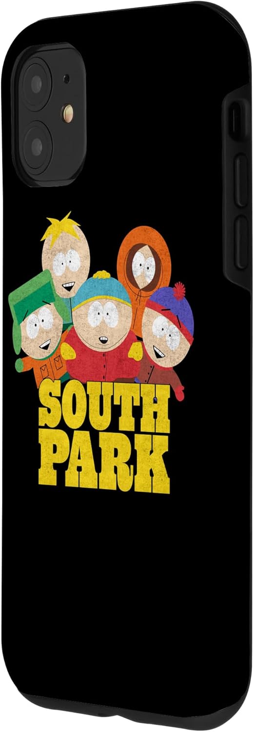 Vintage South Park Gang Case for iPhone 11