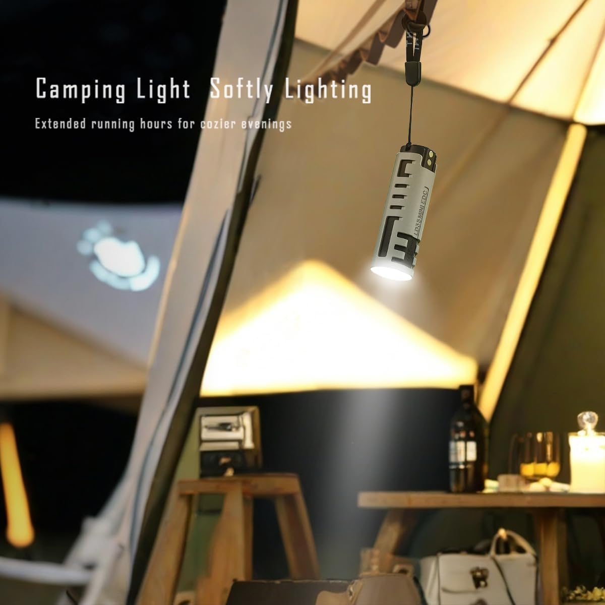 IMALENT LD35 LED Small Flashlight 1200 Lumens with Type-C Charging Box, Compact EDC Flash Light Powerful Handheld Flashlights for Home Camping (White)