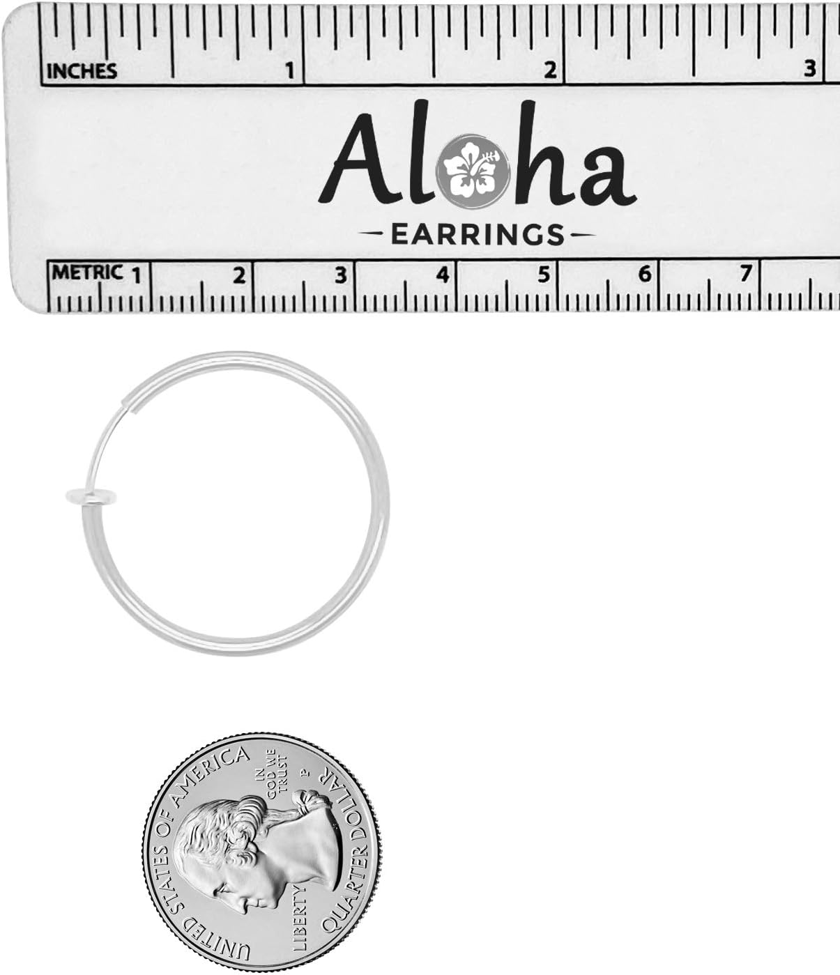 Clip On Spring Hoop Earrings for Non-Pierced Ears