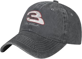 Dale Earnhardt Sr Men Women Cowboy Baseball Cap Adjustable Adult Sun Hat Going Out Sports Outdoor Activities Travel Black