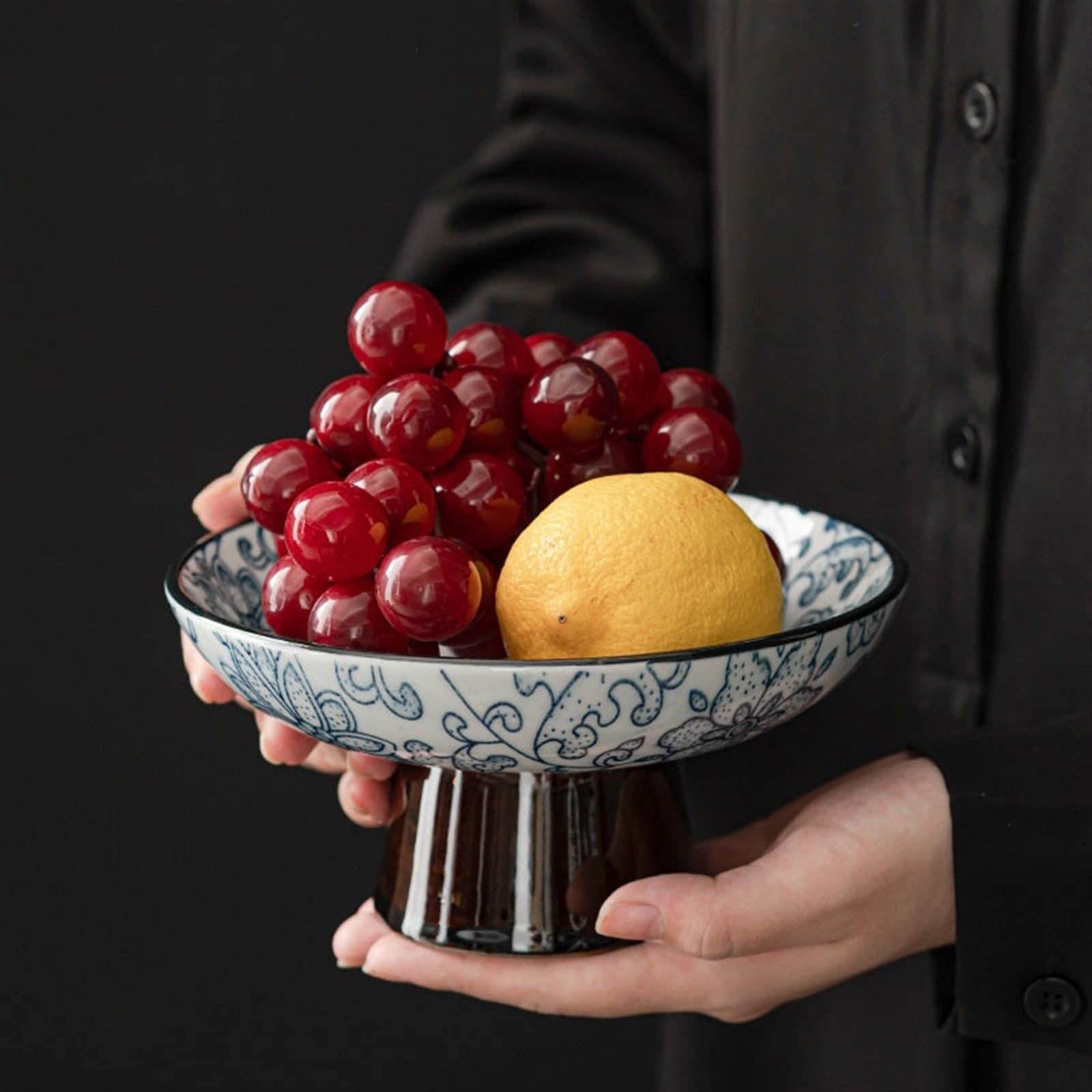Corbeille à fruits en fer - Plateau à fruits - Plateau à snack - Bol de