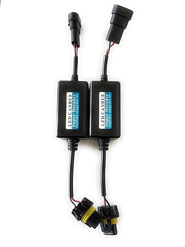 XtremeVision condensadores LED antiparpadeo. Condensador con cancelador de código de error (1 par) - H1