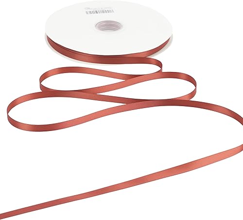 Vista 509 de MEEDEE Orange Satin Ribbon - 1.5 inch Double Faced Satin Ribbon, 50 Yards - Neon Tangerine - For Christmas, Thanksgiving, Halloween, Weddings