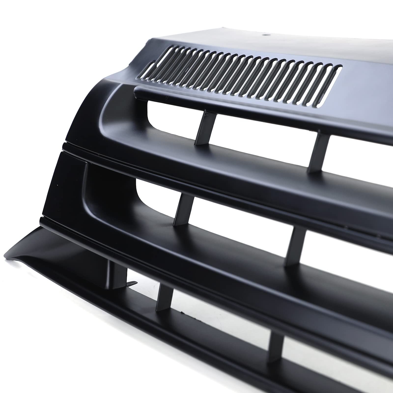Kühlergrill Grill Clean Schwarz Lackiert Leiste Ro Produktbild-Vorschau 2