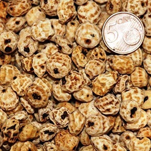 TIGERNÜSSE GESCHÄLT 1Kg Skinned geschälte White weiße Tiger Nuts