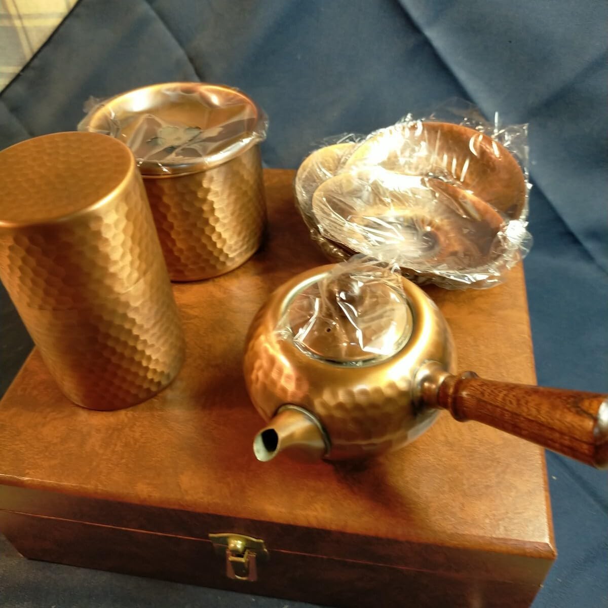 純銅製茶器セット
