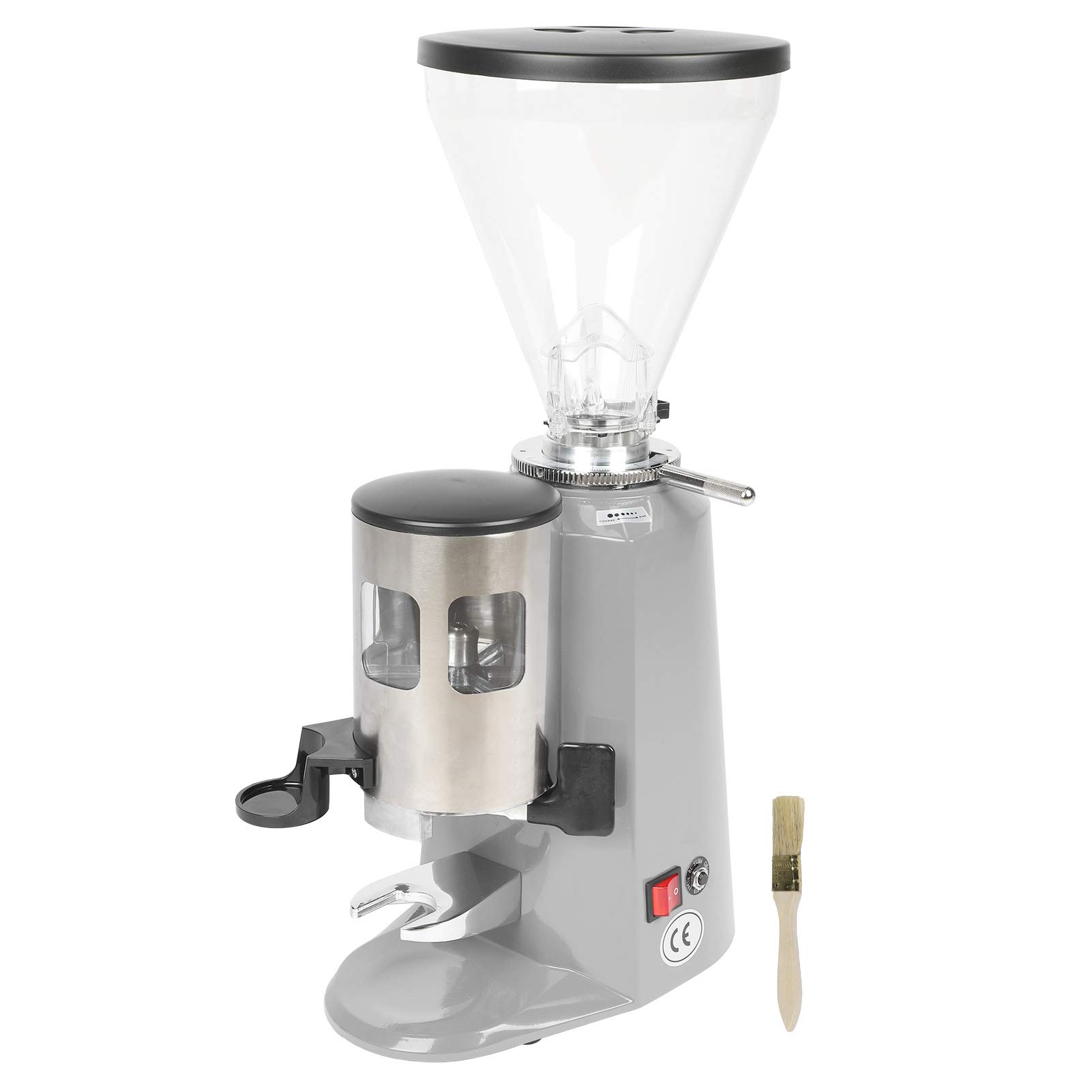 Fdit Molino de café Eléctrico, Cuchilla de Acero Inoxidable con 8 Ajustes