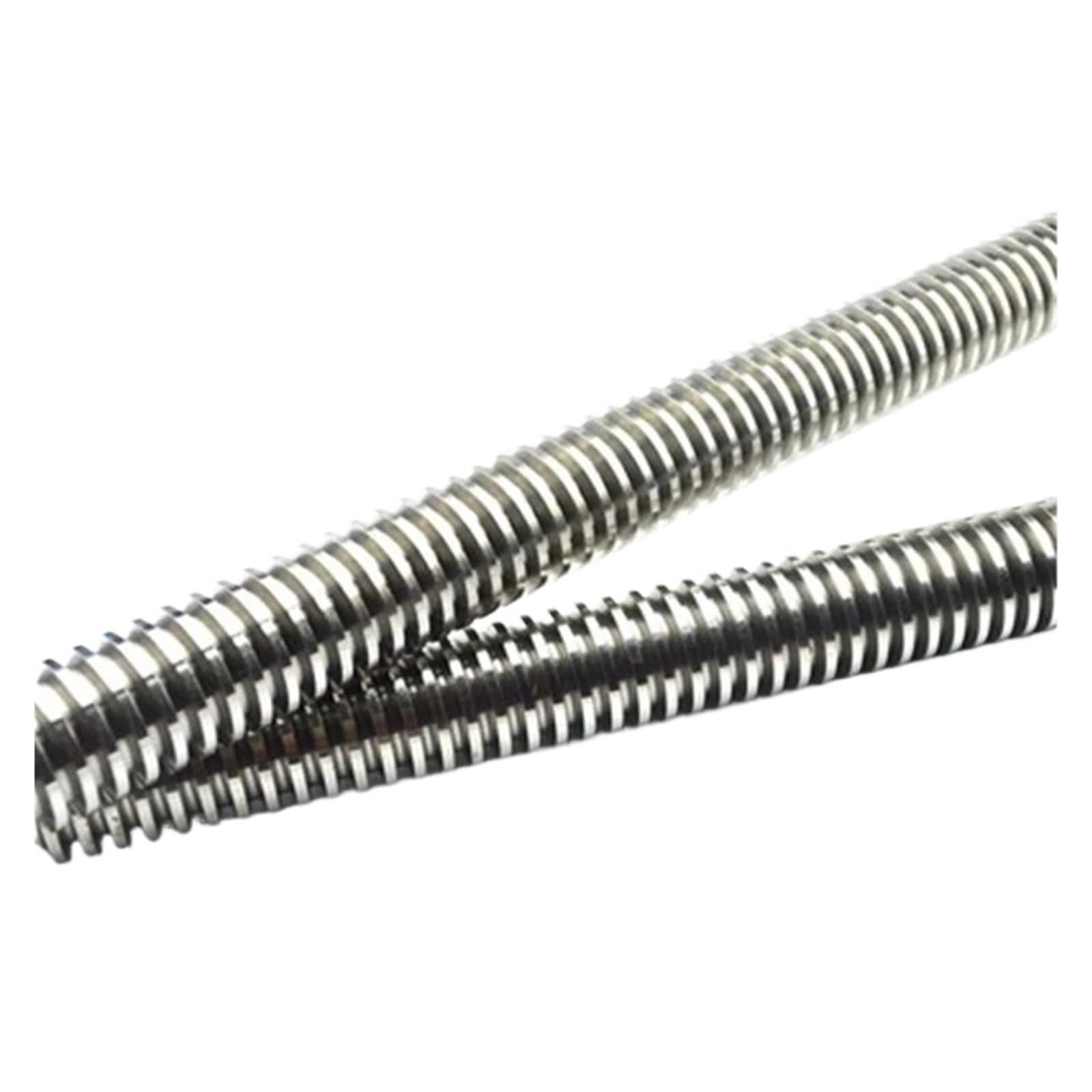 Husillo de bolas, husillo de bolas de guía lineal 1 pieza de tornillo grande con rosca trapezoidal precisión acero inoxidable T14*3 Tuerca cobre(250mm)