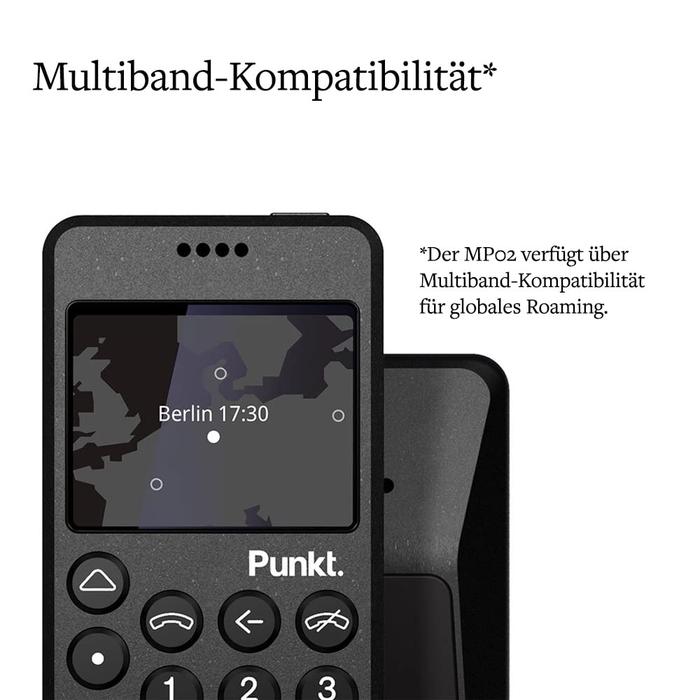 Punkt. MP02 New Generation Minimalist Mobile Phone with 4G LTE