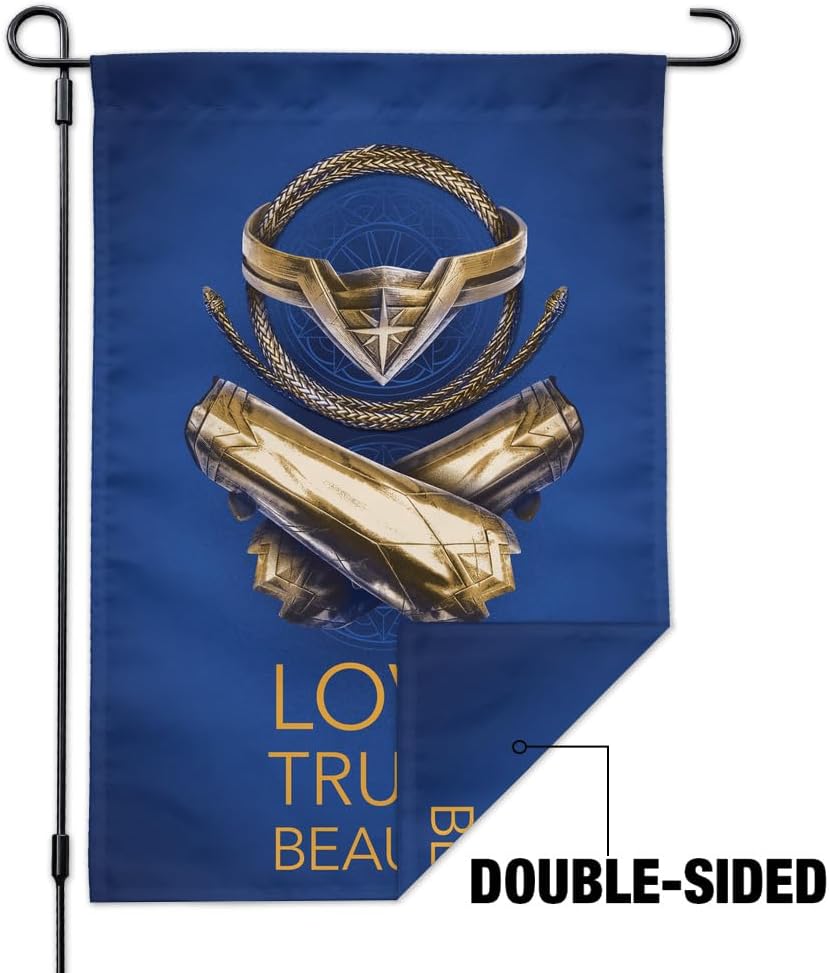 Wonder Woman Movie Love, Truth, Beauty Garden Yard Flag