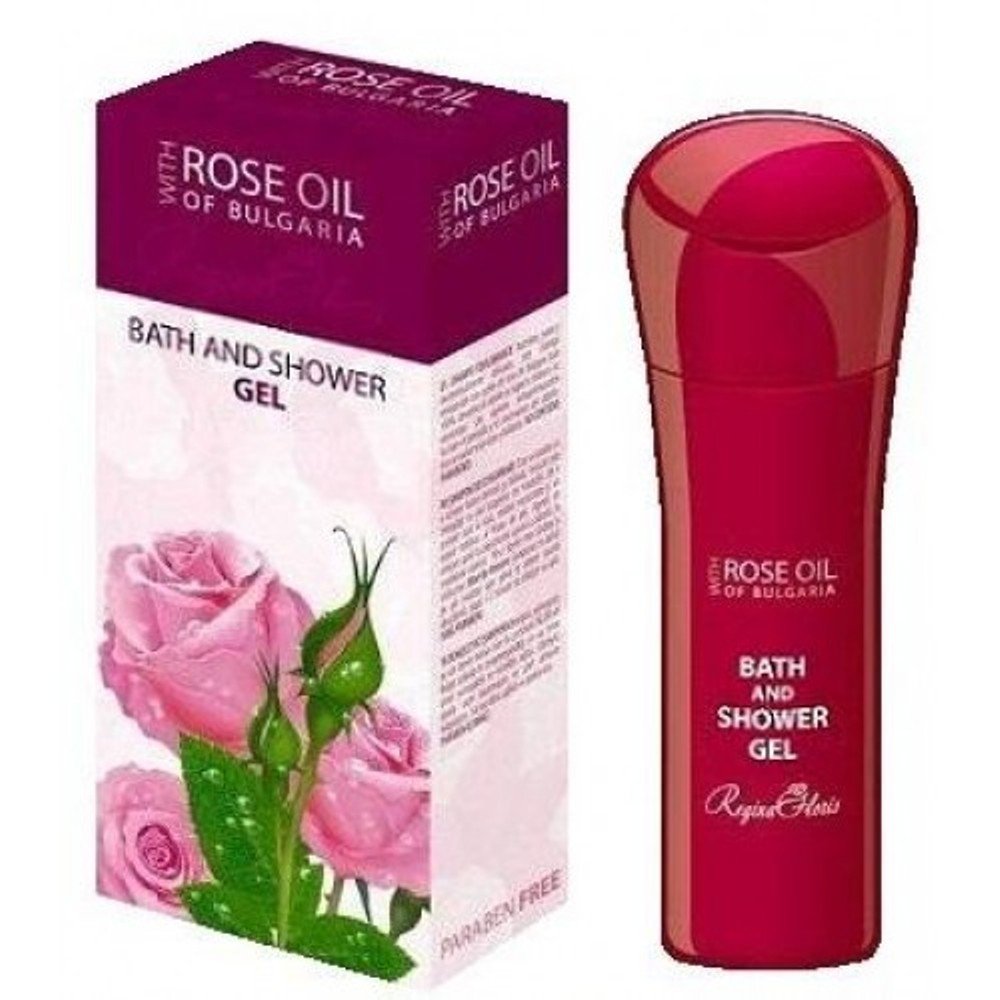 Bath and Shower Gel with 100 % Pure Bulgarian Rose Oil 230ml