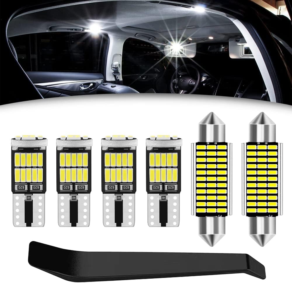 9PCS Wrangler TJ Interior LED Lights Kit for Jeep Wrangler