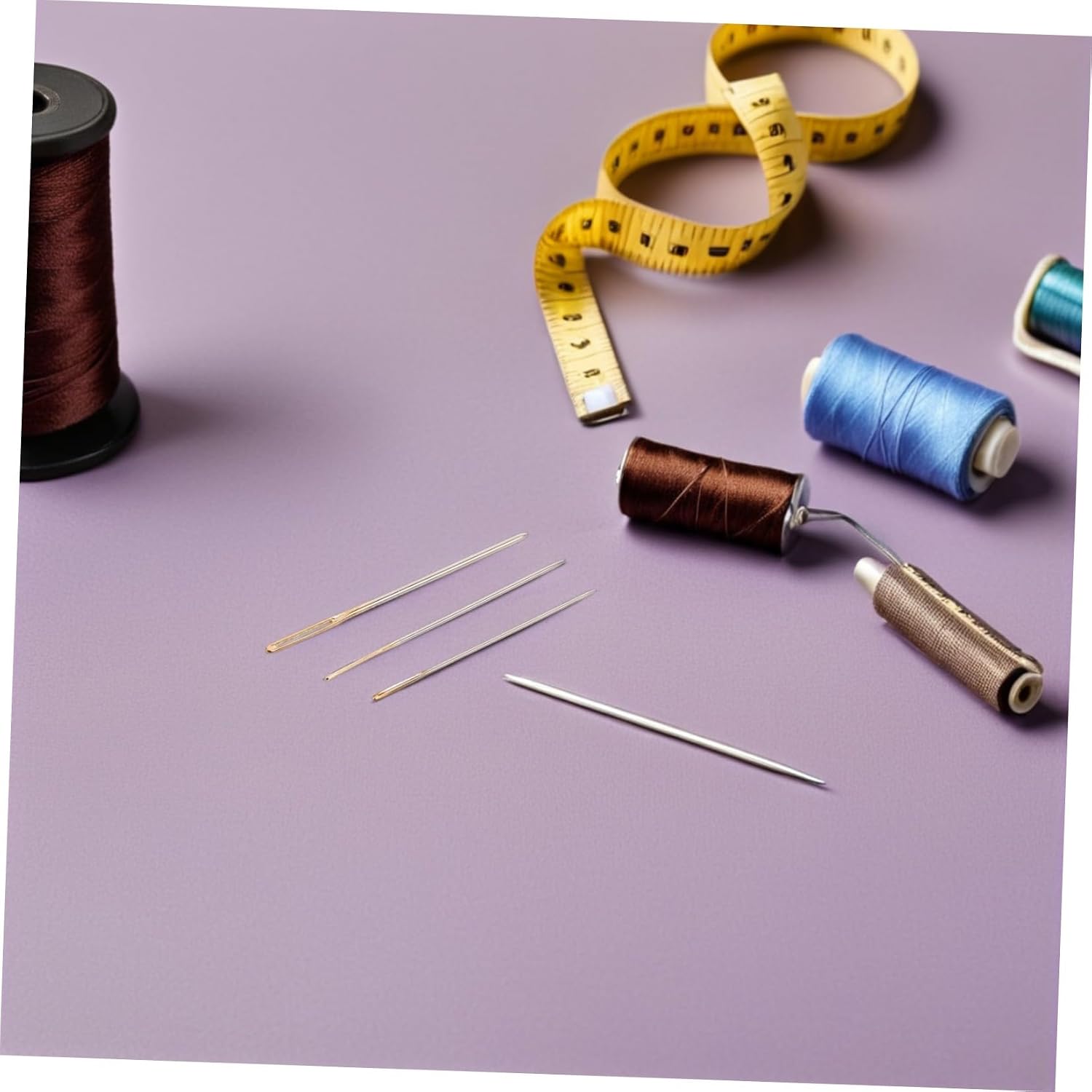 HOMSFOU 90pcs Cross Stitch Needles Set with Large Eyes for Hand Sewing, Embroidery and Tapestry, Includes 22#, 24# and 26# Sizes, Thread Needles for Sewing Accessories and Craft Supplies