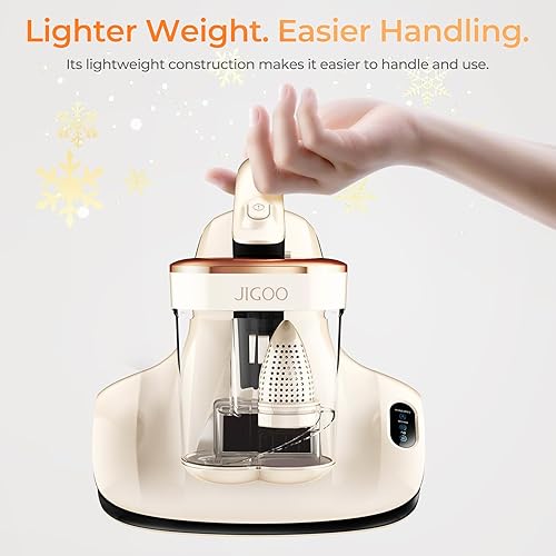 Miniatura 8 de Aspirador de cama con sensor de polvo 500 W 13 Kpa aspiradora de colchón con UV y ultrasónico y alta calefacción, potentes aspiradoras de cama de